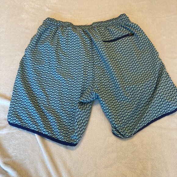 Mister Mr Swim Men's Lined Swim Trunks Bathing Suit Dolphins Size XL EUC - Picture 2 of 11
